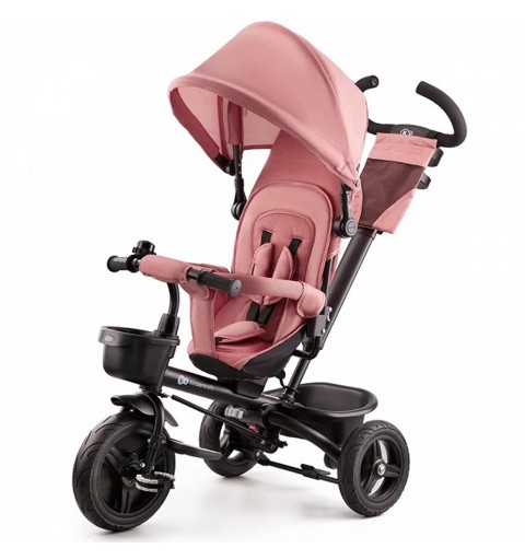 Kinderkraft Aveo - innowacyjny rowerek trójkołowy | Rose Pink